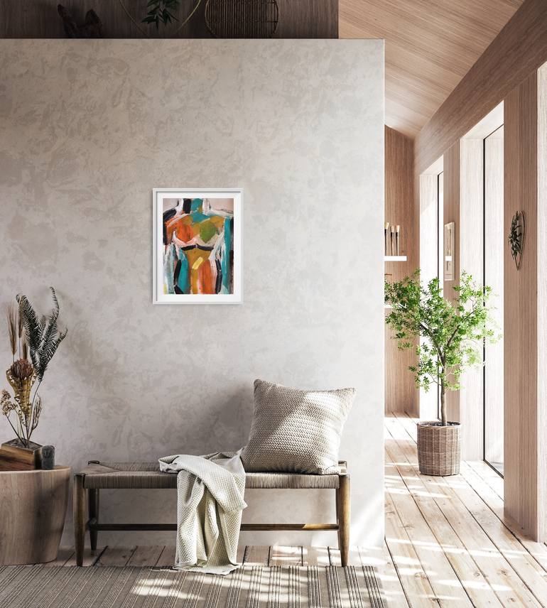 Original Contemporary Women Painting by Natalya Mougenot