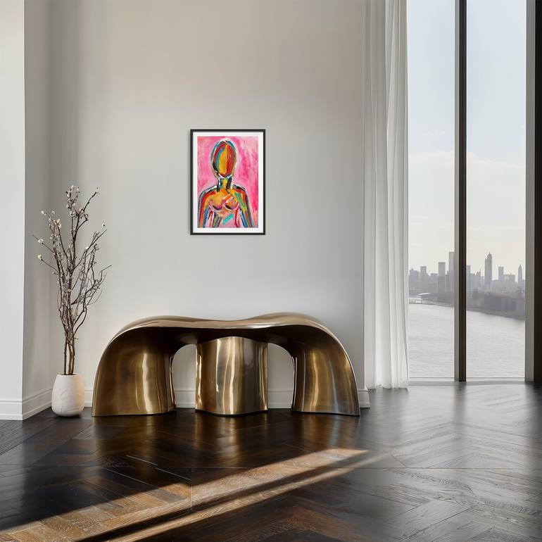 Original Contemporary Women Painting by Natalya Mougenot