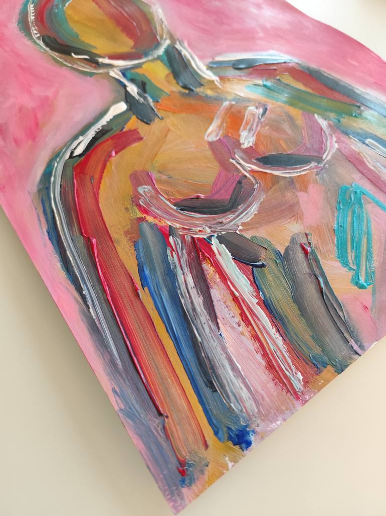 Original Contemporary Women Painting by Natalya Mougenot