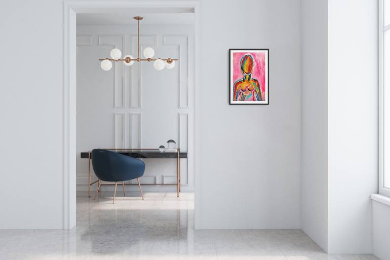 Original Contemporary Women Painting by Natalya Mougenot