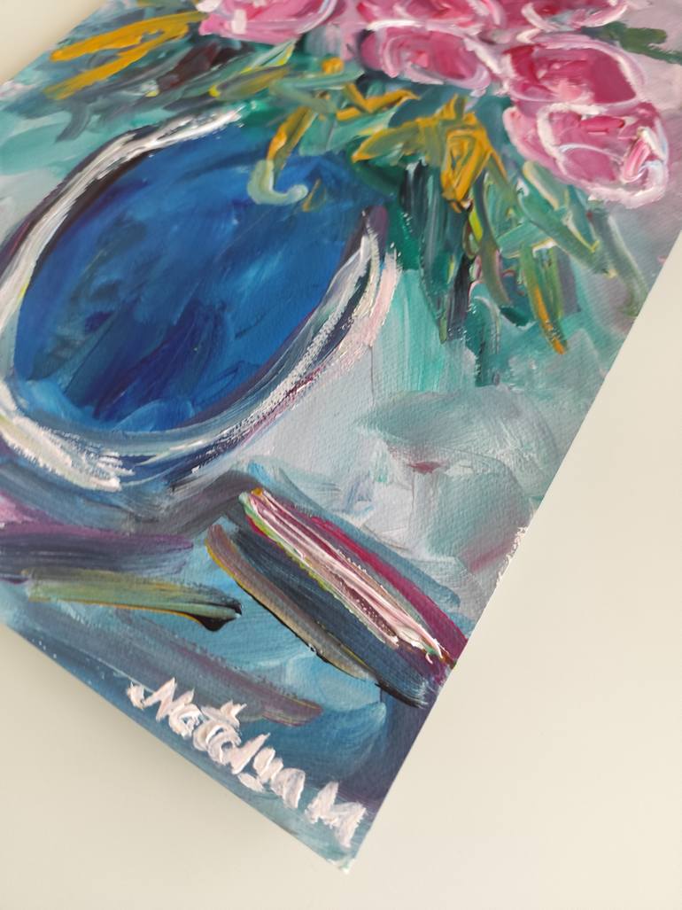 Original Abstract Expressionism Abstract Painting by Natalya Mougenot