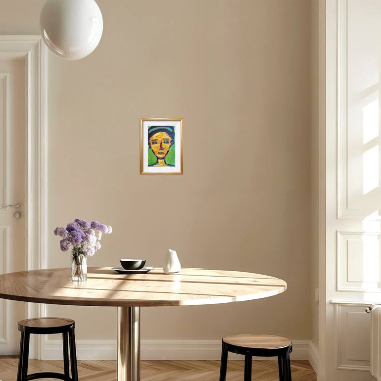 Original Abstract Expressionism Women Painting by Natalya Mougenot