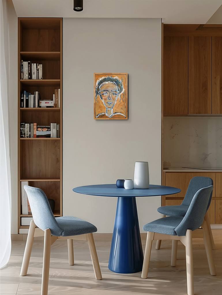 Original Abstract Expressionism Women Painting by Natalya Mougenot