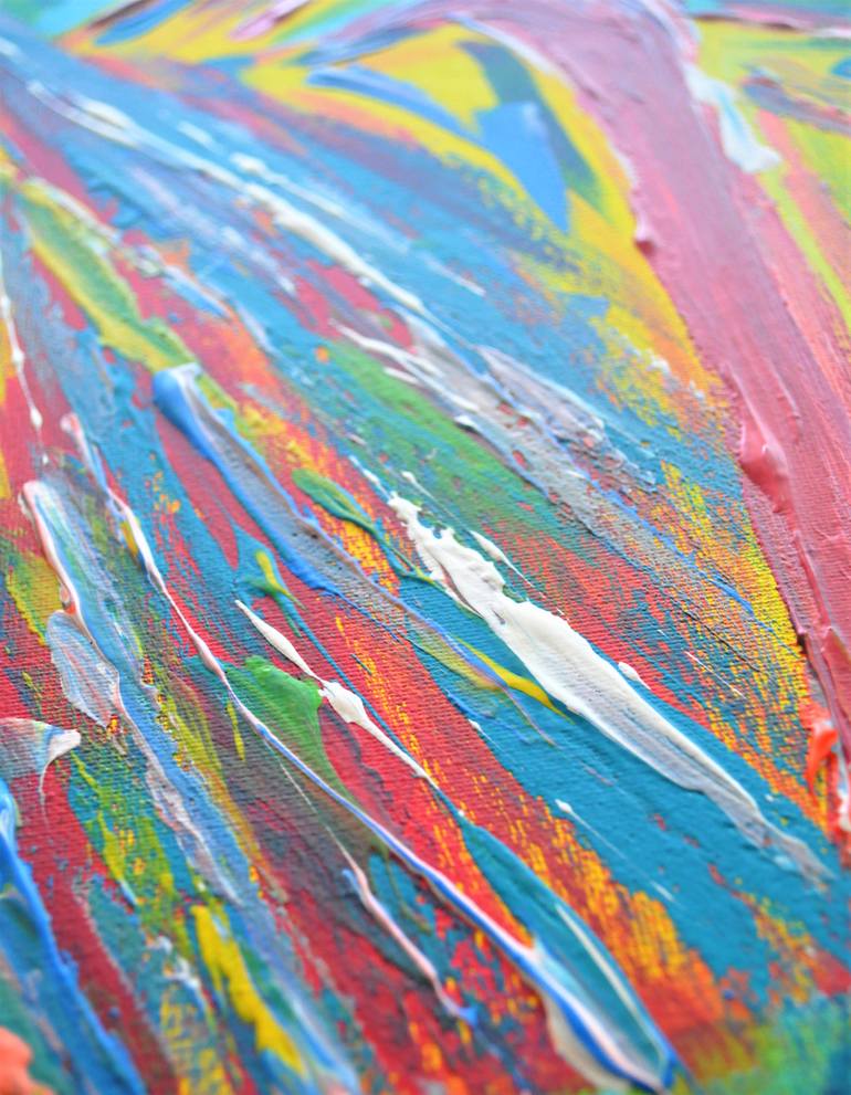 Original Abstract Expressionism Women Painting by Natalya Mougenot