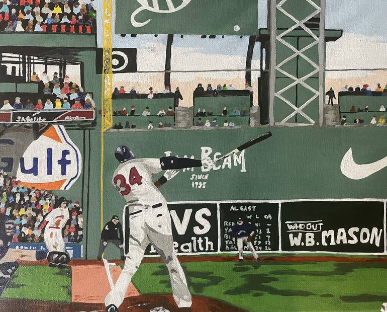 The View From Behind Home Plate - Fenway Park Acrylic Print