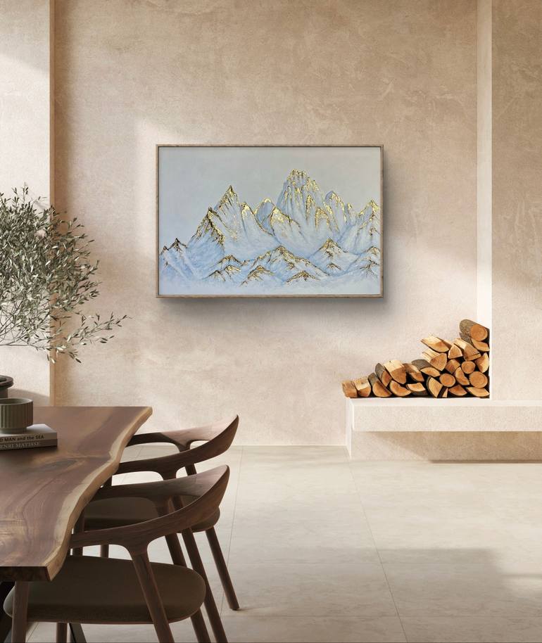 Original Minimalism Abstract Painting by Yuliia Kiselova