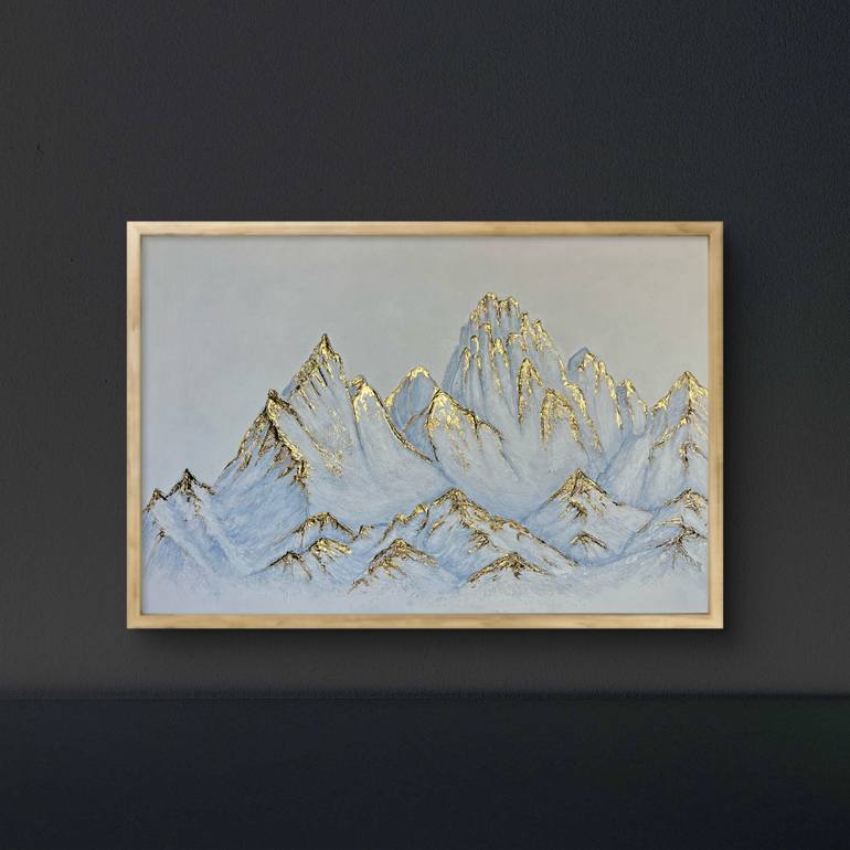 Original Minimalism Abstract Painting by Yuliia Kiselova