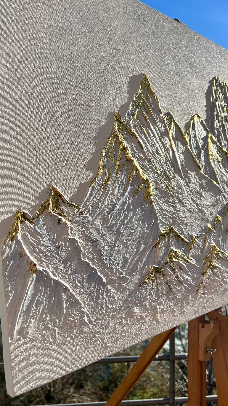 Original Minimalism Abstract Painting by Yuliia Kiselova