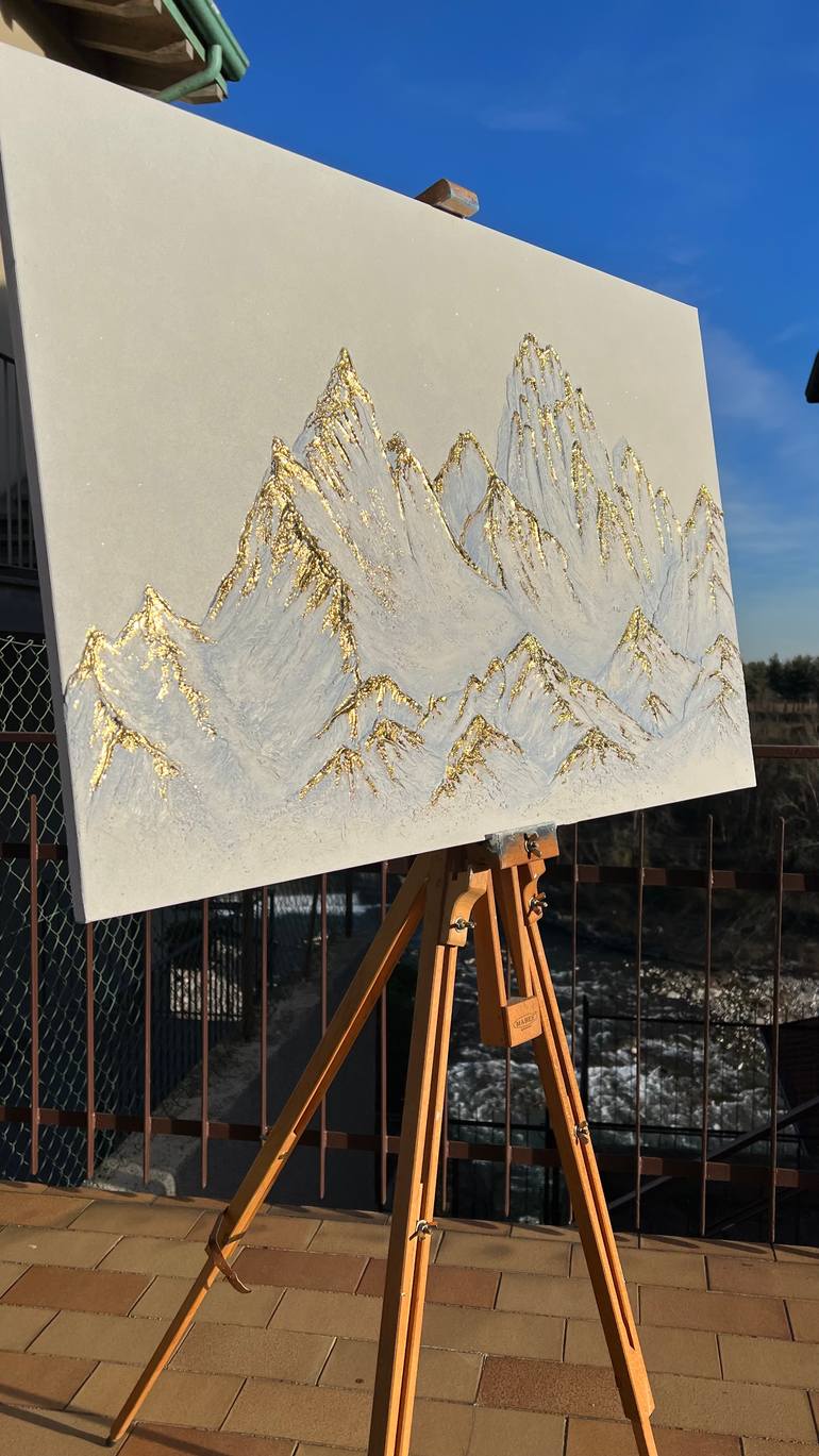 Original Minimalism Abstract Painting by Yuliia Kiselova