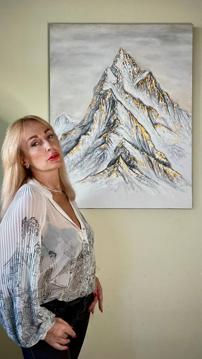 Original Contemporary Abstract Painting by Yuliia Kiselova