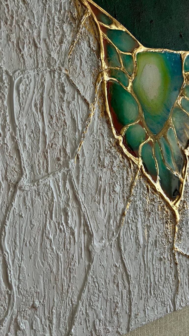 Original Contemporary Abstract Mixed Media by Yuliia Kiselova