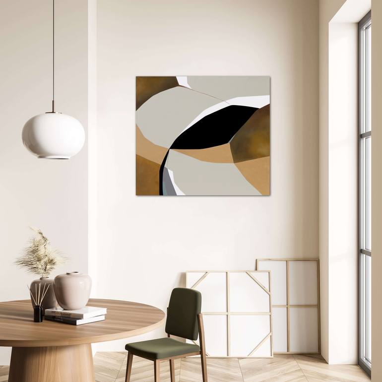 Original Conceptual Abstract Painting by Tanya Alexeeva