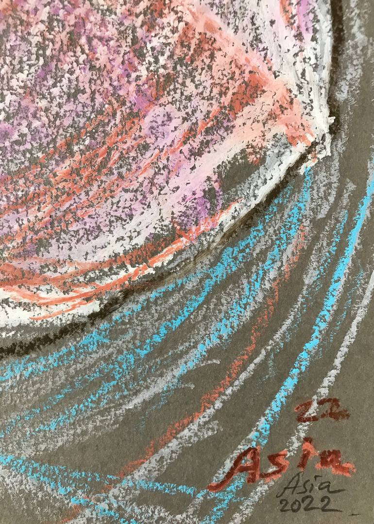 Original Abstract Nature Painting by Asia Lipovetckaia