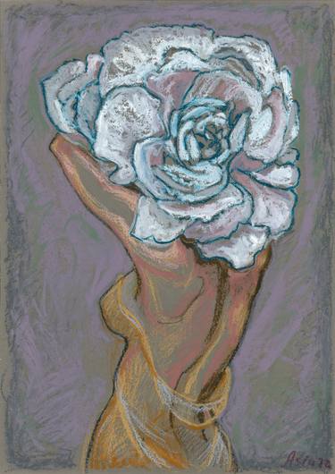 "Flowering Woman 1" Female Figure impressionistic painting thumb