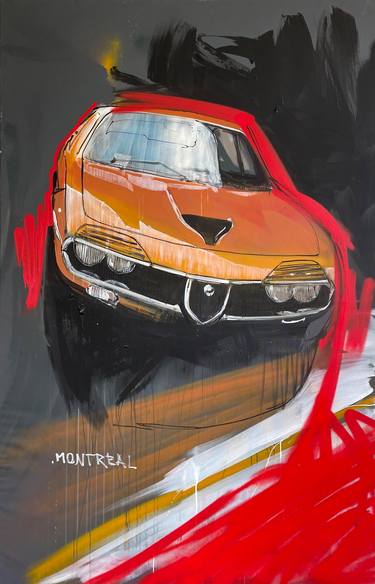 Original Automobile Paintings by Ken Ko