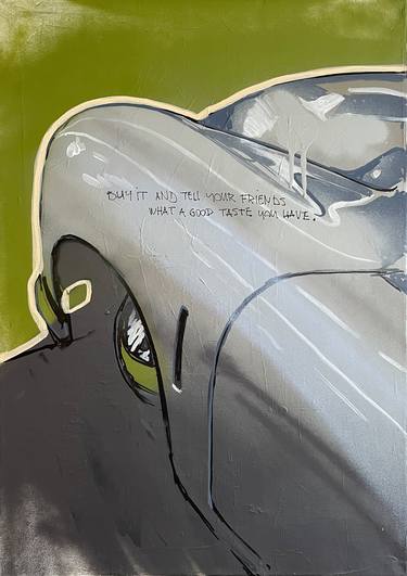 Original Expressionism Car Paintings by Ken Ko