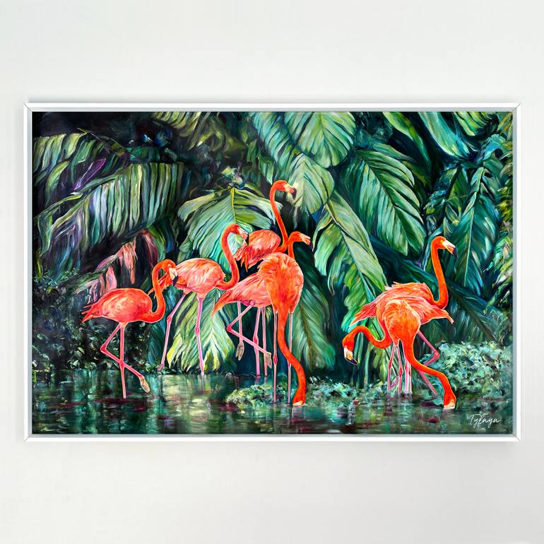 Original Contemporary Animal Painting by Tylaya Fine Art