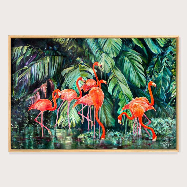 Original Contemporary Animal Painting by Tylaya Fine Art