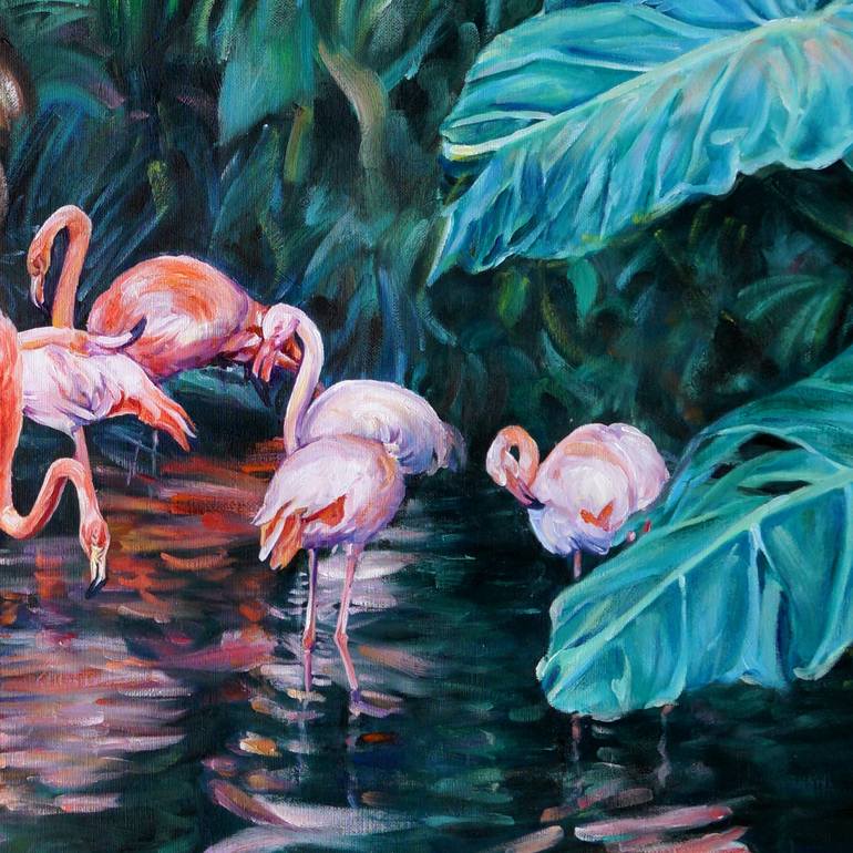 Original Fine Art Botanic Painting by TYLAYA Fine art