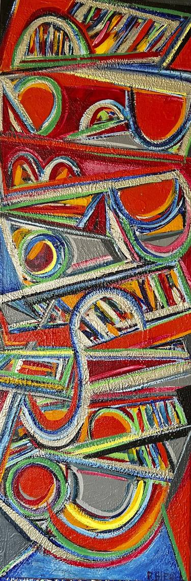 Original Abstract Paintings by Peter Siegel