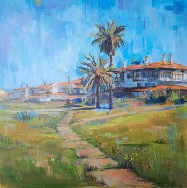 Original Impressionism Landscape Paintings by Anastasiia Koziulina