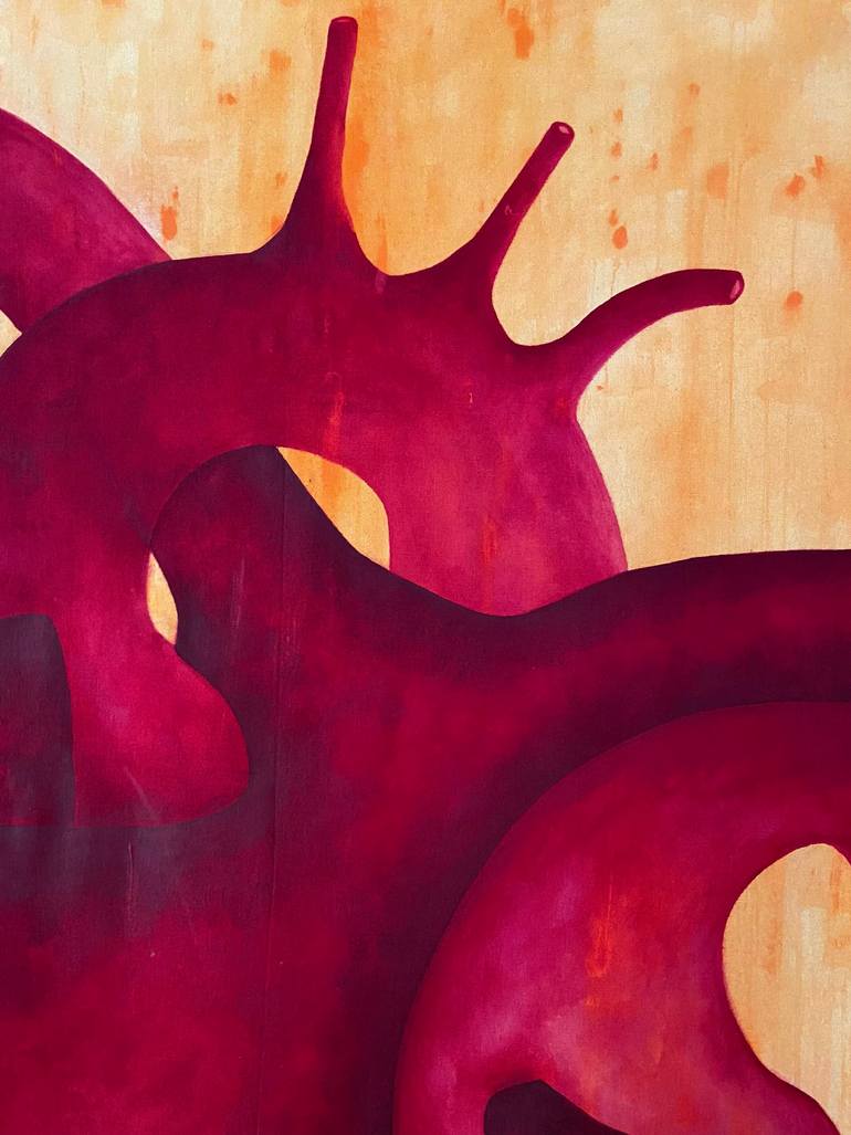 Original Modernism Abstract Painting by Babi Bensusan