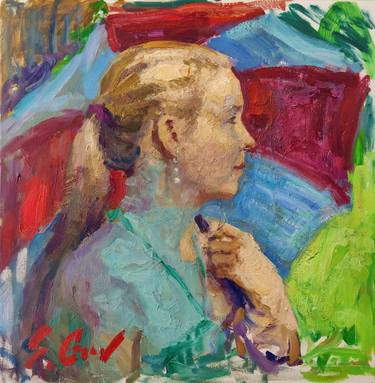 Original Impressionism Portrait Paintings by Sergey Gusev