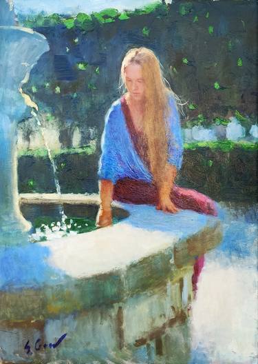 Original Realism People Paintings by Sergey Gusev