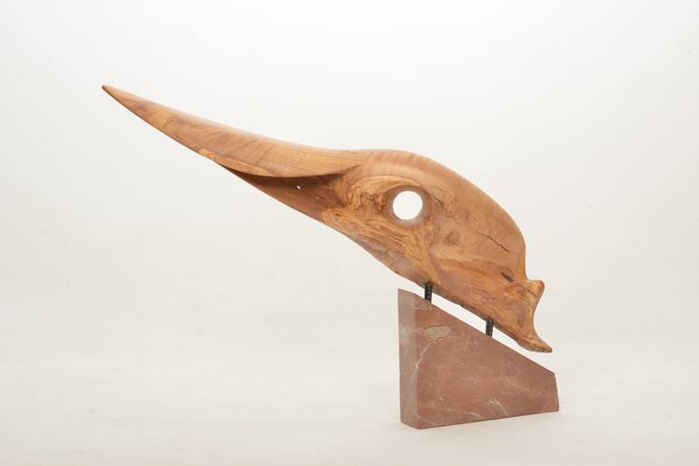 Original Art Deco Abstract Sculpture by Adem YeşIlyurt