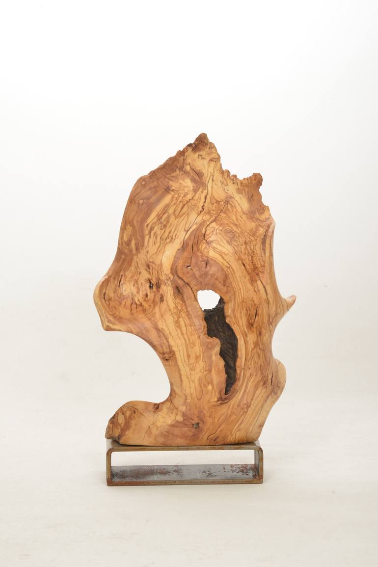 Original Art Deco Abstract Sculpture by Adem YeşIlyurt