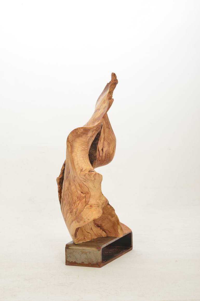 Original Art Deco Abstract Sculpture by Adem YeşIlyurt