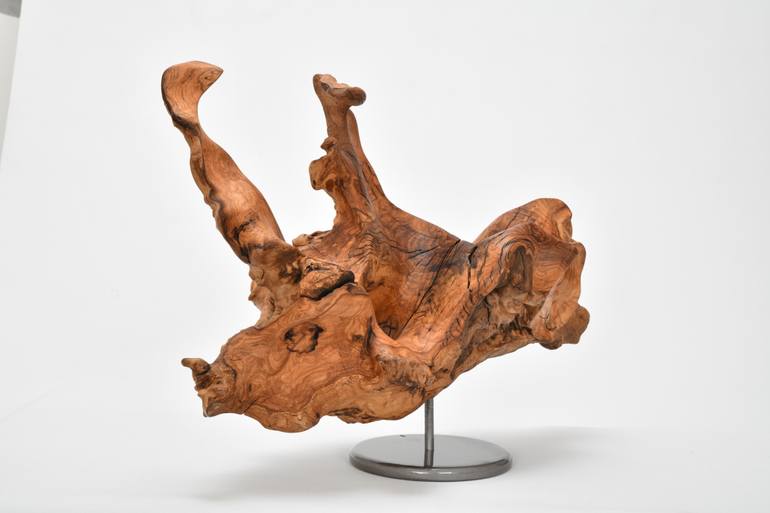Original Art Deco Abstract Sculpture by Adem YeşIlyurt