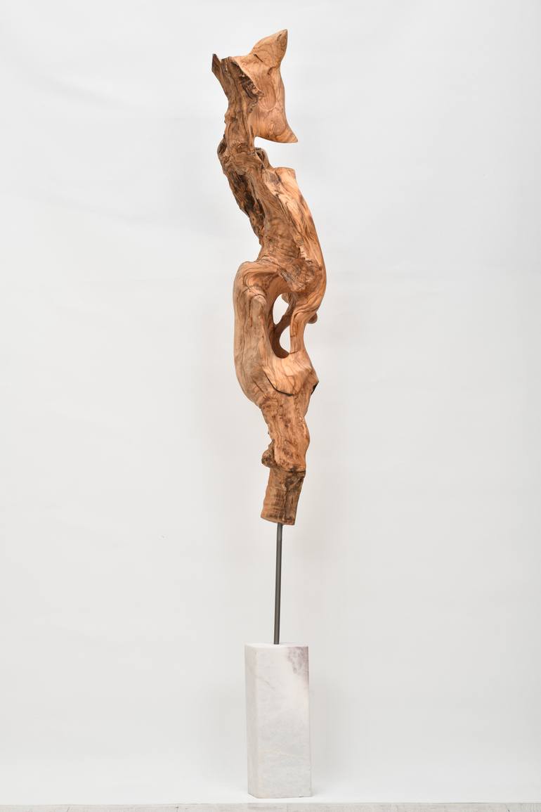 Original Art Deco Abstract Sculpture by Adem YeşIlyurt