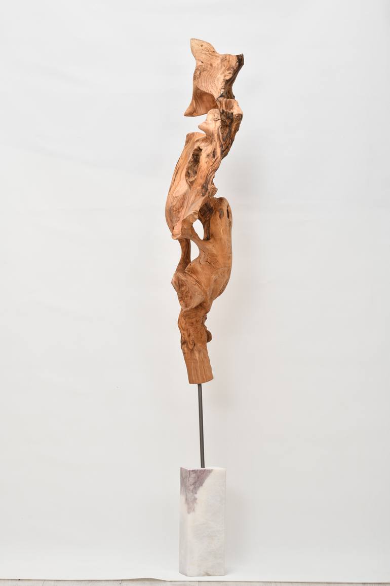 Original Art Deco Abstract Sculpture by Adem YeşIlyurt