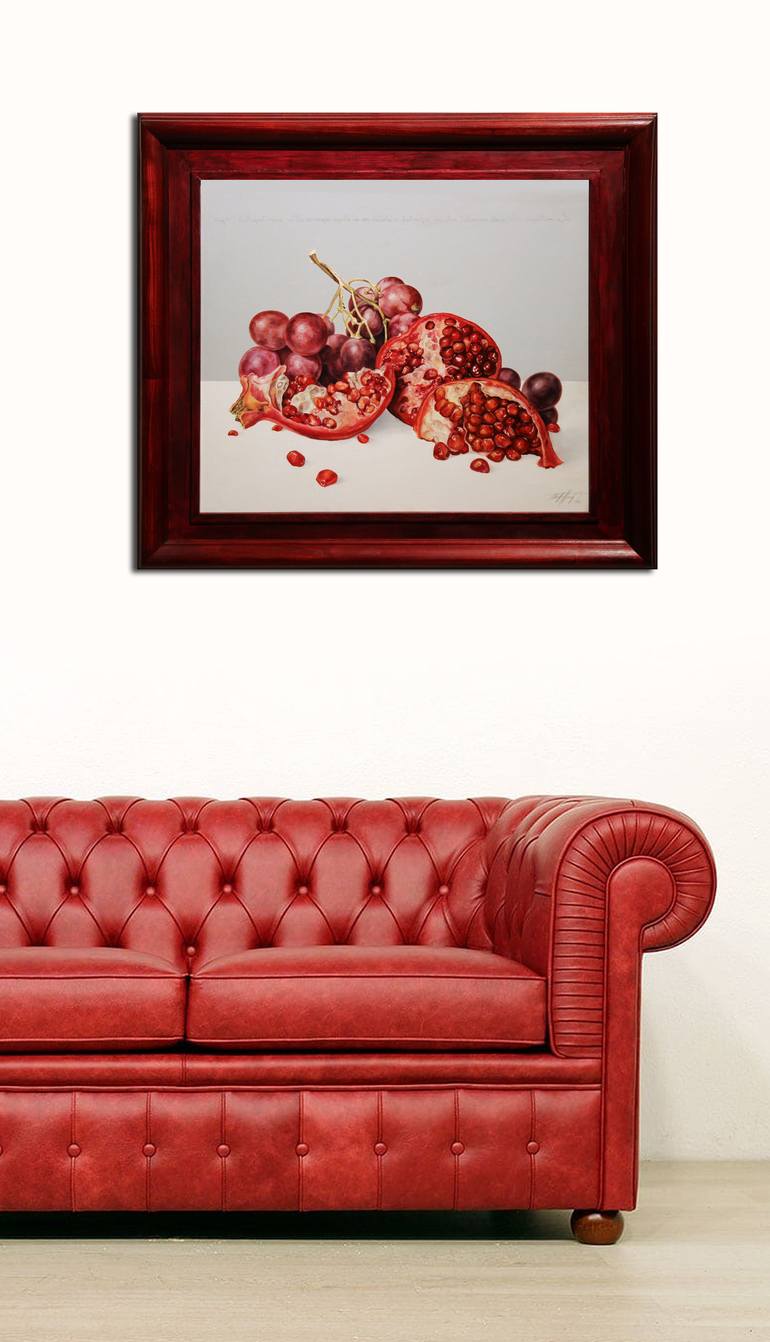 Original Photorealism Still Life Painting by Ornella Stingo