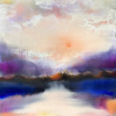 Original Abstract Landscape Paintings by Simone Russell