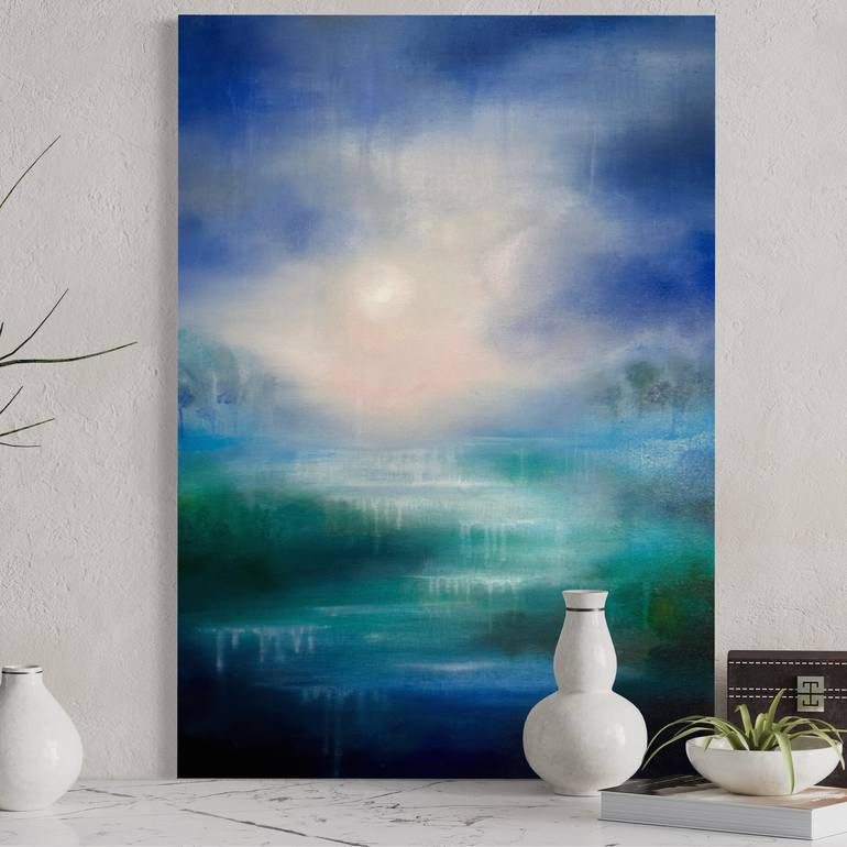 Original Contemporary Landscape Painting by Simone Russell