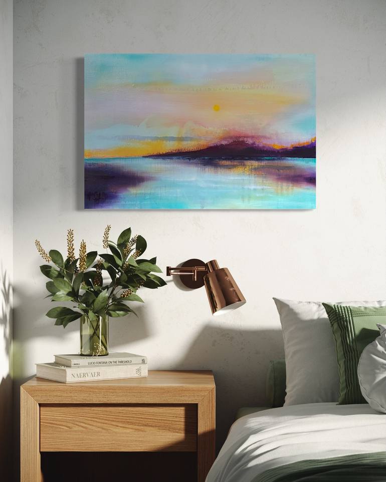 Original Contemporary Landscape Painting by Simone Russell