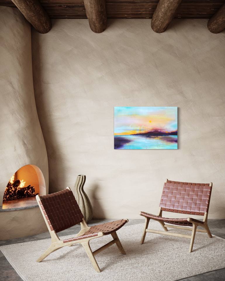 Original Contemporary Landscape Painting by Simone Russell