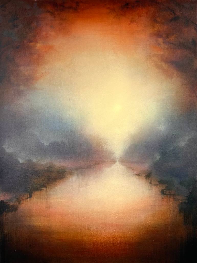 Original Contemporary Landscape Painting by Simone Russell