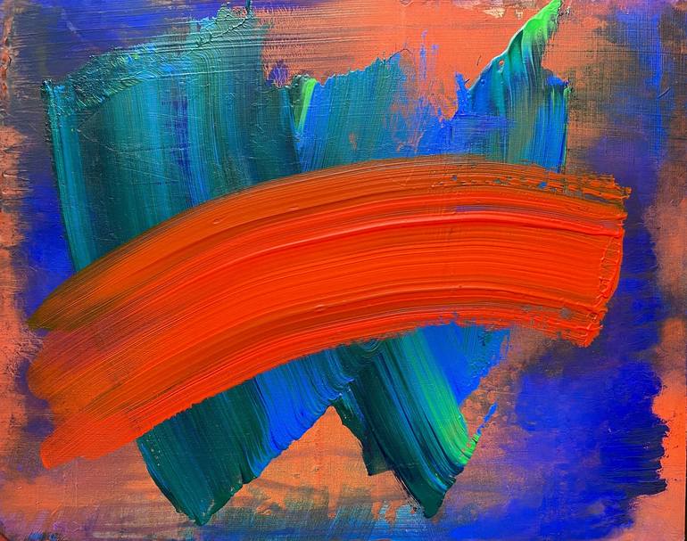 Original Contemporary Abstract Painting by Simone Russell