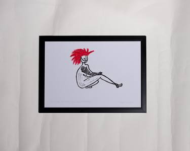 Original Contemporary Body Printmaking by Tamara Safarova