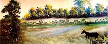 Original Landscape Paintings by Chrisford Chayera