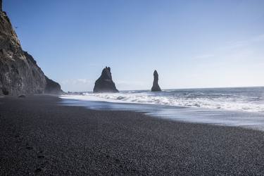Black Sand Beach. Iceland. thumb