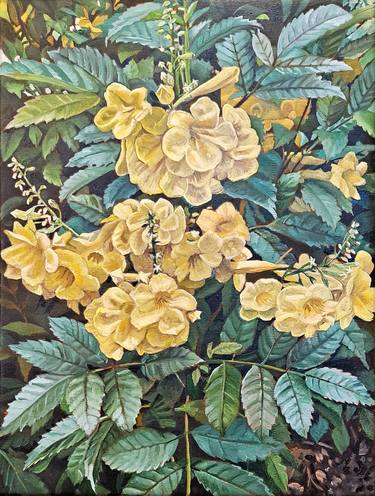 Original Floral Paintings by William Sullivan