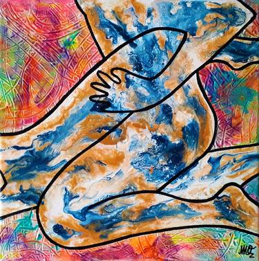 Print of Abstract Erotic Paintings by MOz Artiste