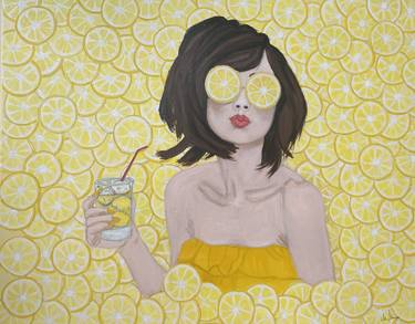 Original Modern Women Paintings by Marina Mera