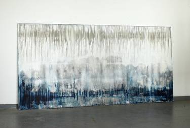 Saatchi Art Artist Christian Hetzel; Painting, “blue grey white” #art