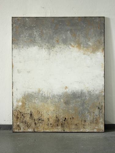 Saatchi Art Artist Christian Hetzel; Painting, “grey white brown” #art