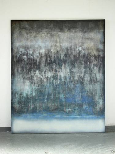 Saatchi Art Artist Christian Hetzel; Painting, “diffused blue” #art
